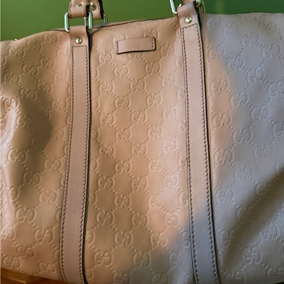 Designer Embossed Leather GUCCI Boston joy bag - Picture 3 of 16